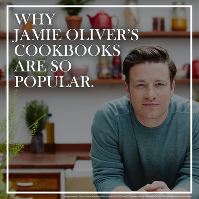 Why Jamie Oliver's Cookbooks Are So Popular