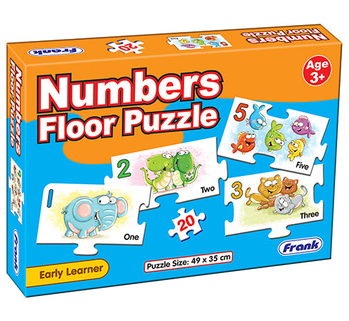 Numbers 20 Piece Floor Jigsaw Puzzle