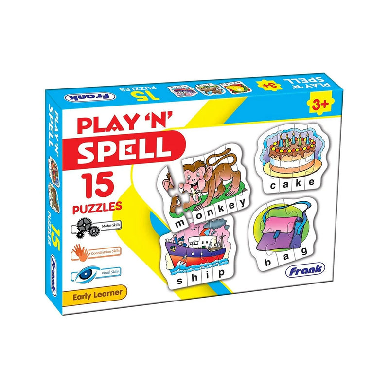 Play N Spell - 15 Piece Puzzle