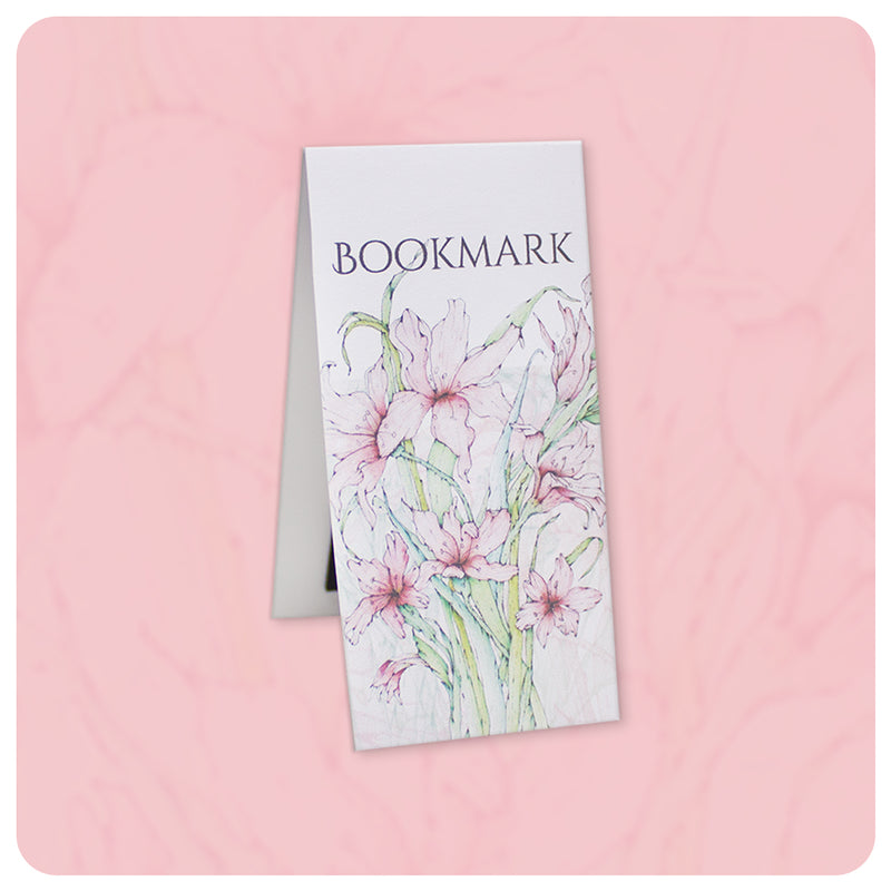 Nerine Lily Long Magnetic Bookmark