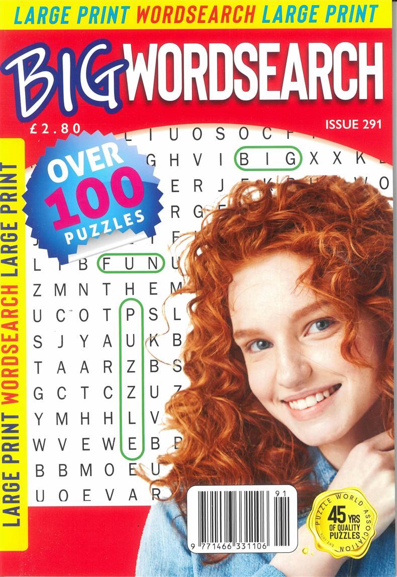 Big Wordsearch Issue 291