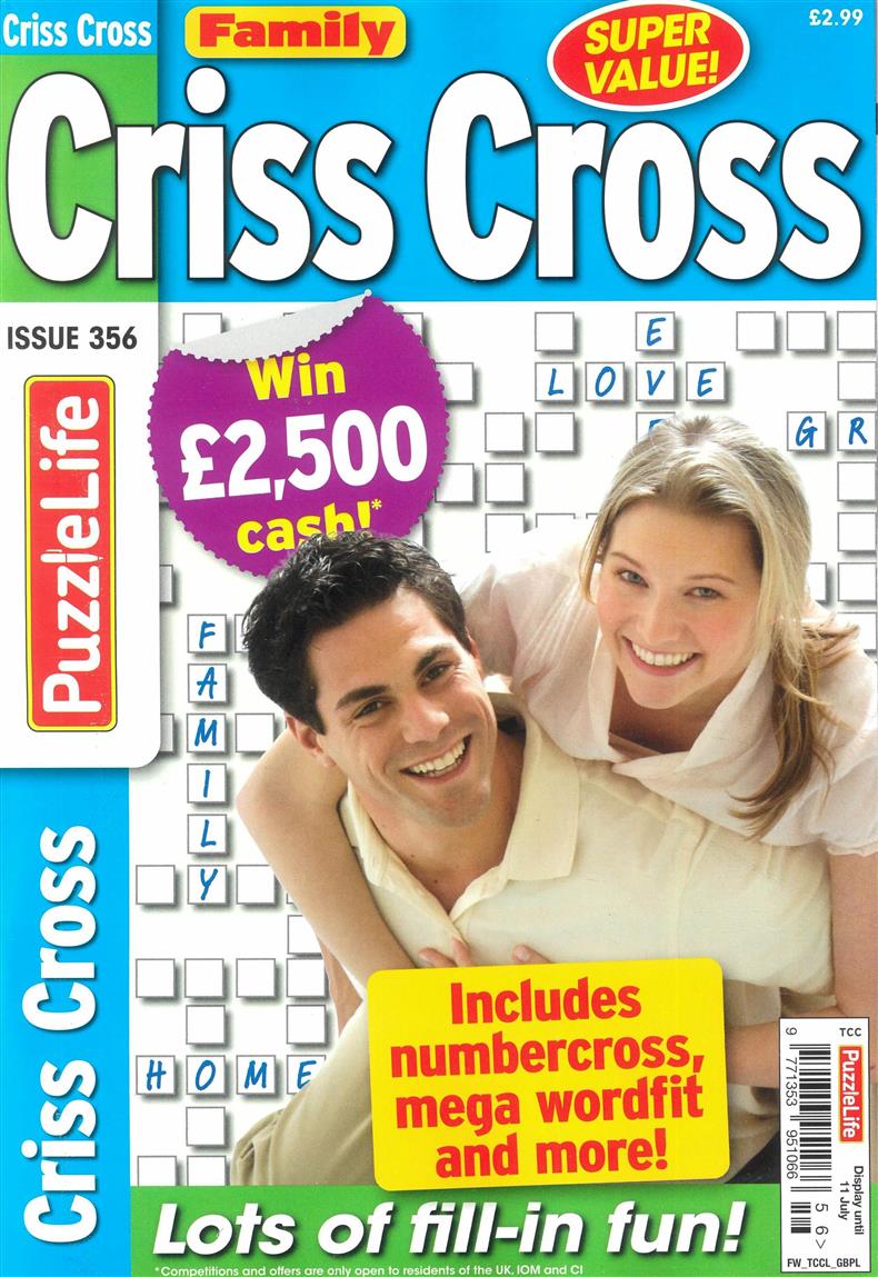 Family Criss Cross Issue 356