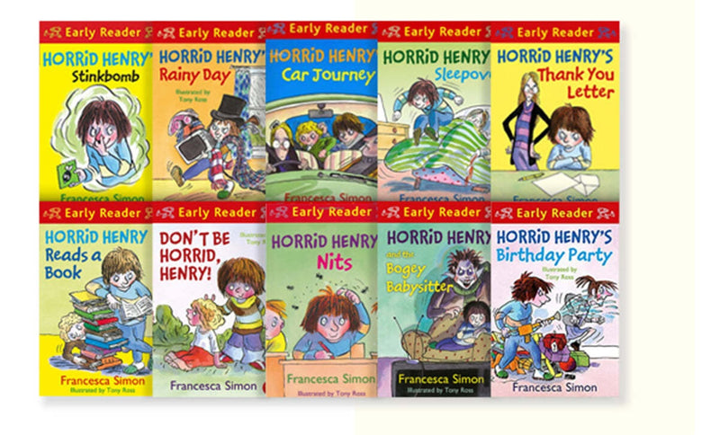 Horrid Henry Early Reader Collection 10 Book Pack