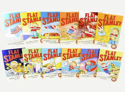 The Flat Stanley Collection 12 Book Box Set