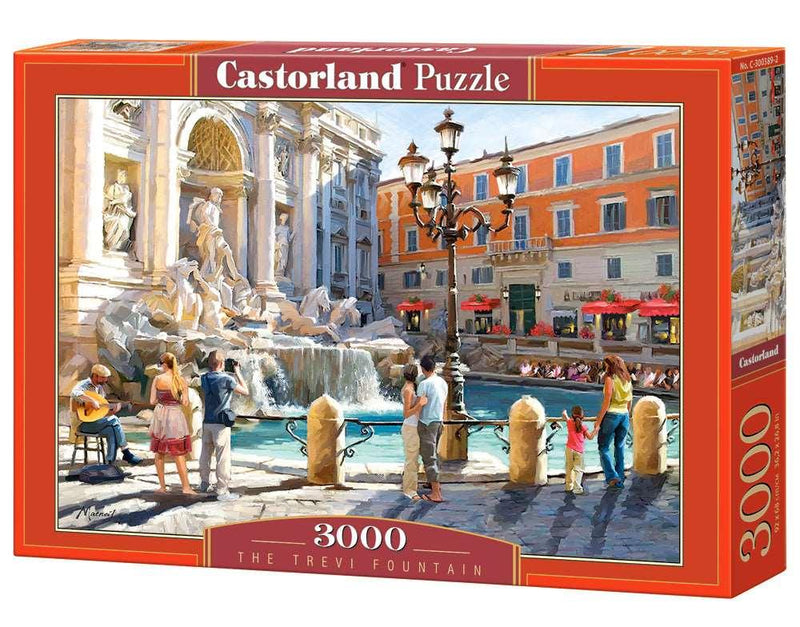 The Trevi Fountain 3000 Piece Puzzle