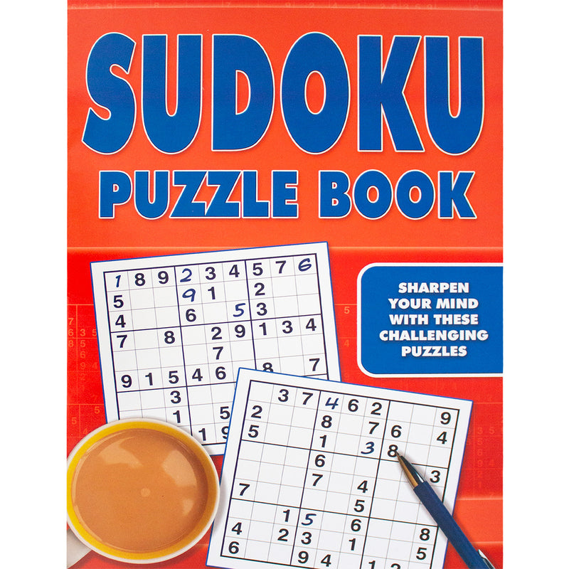 Sudoku Puzzle Book (Red)