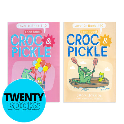 Croc and Pickle Level 1 + 2 (Books 1-20) Pack