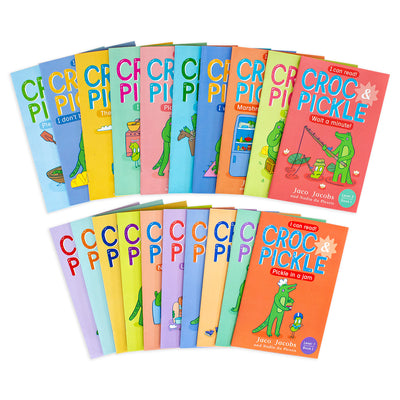 Croc and Pickle Level 1 + 2 (Books 1-20) Pack