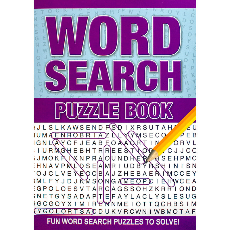 Word Search Purple Puzzle Book