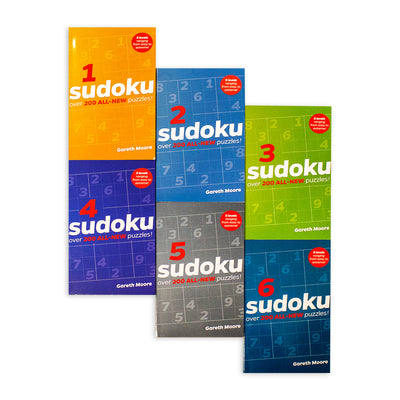 Sudoku 6 Puzzle Book Collection