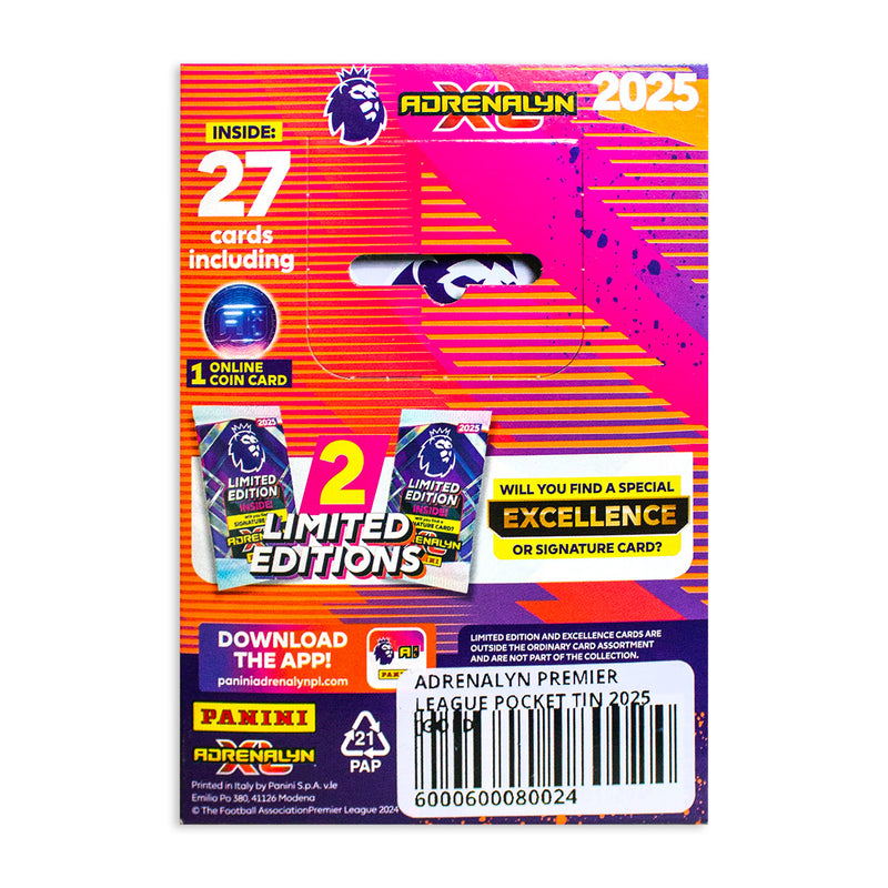 Adrenalyn Premier League Pocket Tin 2025 (Gold)