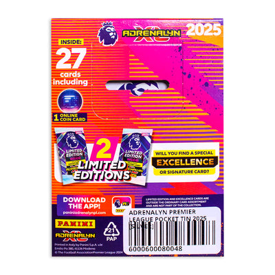 Adrenalyn Premier League Pocket Tin 2025 (Silver)