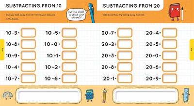 Help With Homework 5+ Subtraction