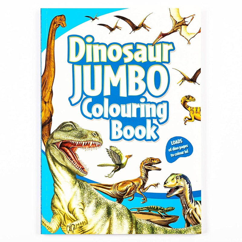 Dinosaur Jumbo Colouring Book