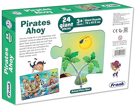 Pirates Ahoy 24 Piece Ages 3+ Jigsaw Puzzle