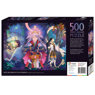 Mindbogglers Artisan Myth and Manga 500 Piece Jigsaw