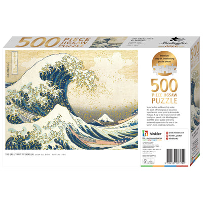 Mindbogglers Gold The Great Wave 500 Piece Jigsaw Puzzle