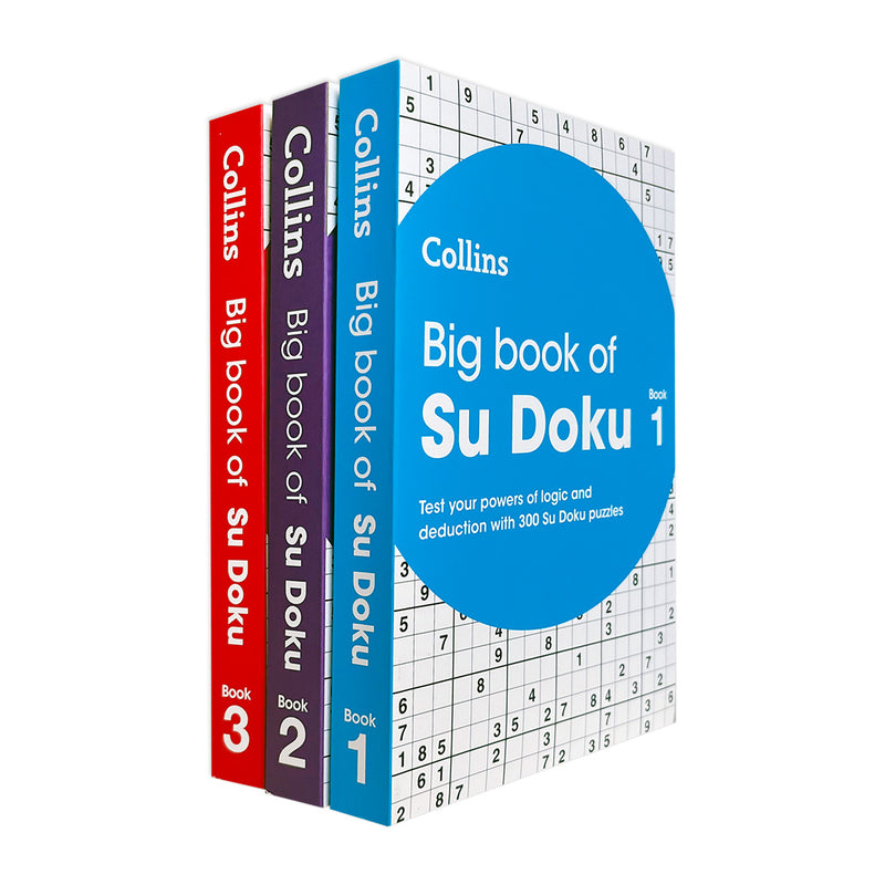 Big book of Su Doku 1,2,3 Book Pack