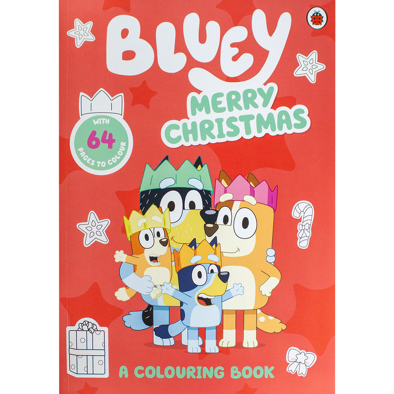 Bluey: Merry Christmas: A Colouring Book