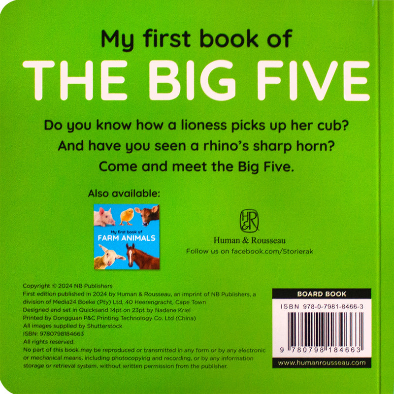 My first book of the Big Five