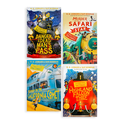 Adventures on Trains 4 Book Pack