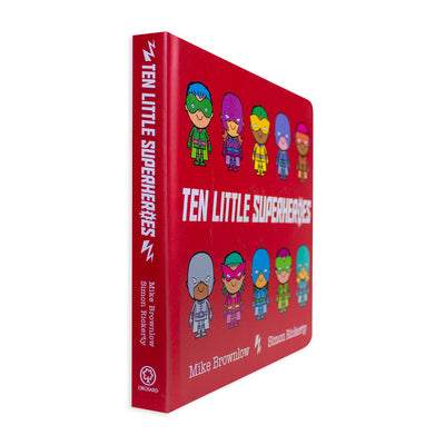 Ten Little Superheroes Board Book