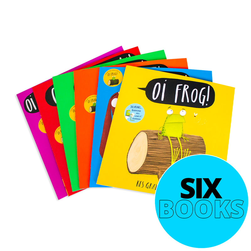 Oi! Frog And Friends 6 Book Pack Collection