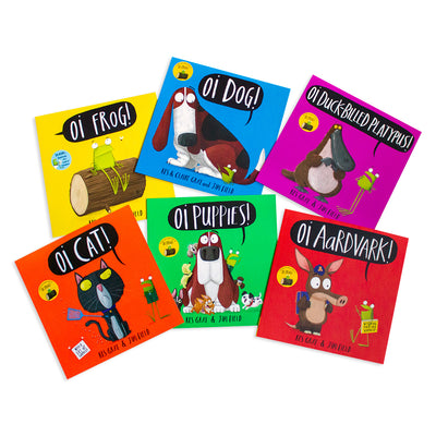 Oi! Frog And Friends 6 Book Pack Collection