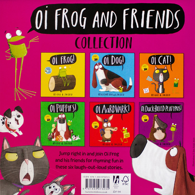 Oi! Frog And Friends 6 Book Pack Collection