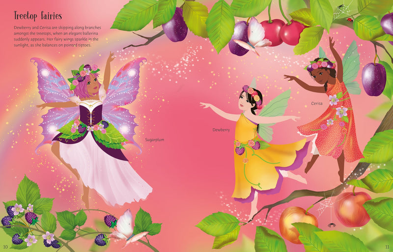 Sticker Dolly Dressing Ballet Fairies