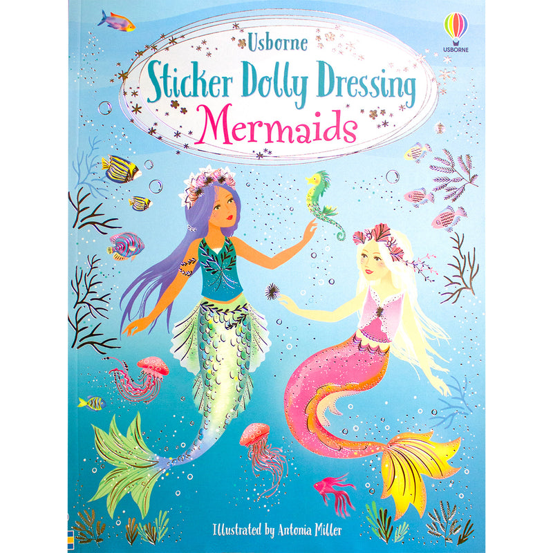 Sticker Dolly Dressing Mermaids