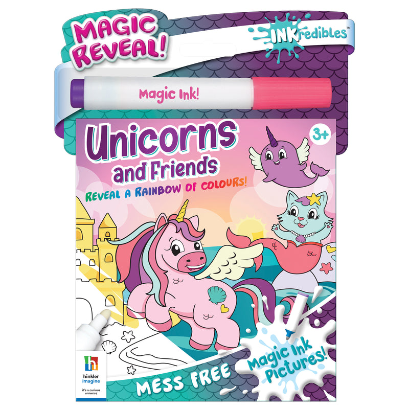 Inkredibles Magic Ink Pictures: Unicorns and Friends