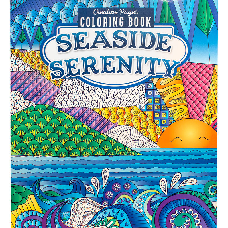 Seaside Serenity Coloring Book