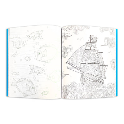 Seaside Serenity Coloring Book