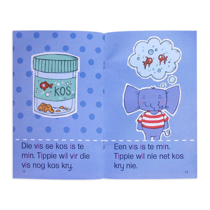 Leer my lees (V1 Grootboek 9): Tippie en die vis