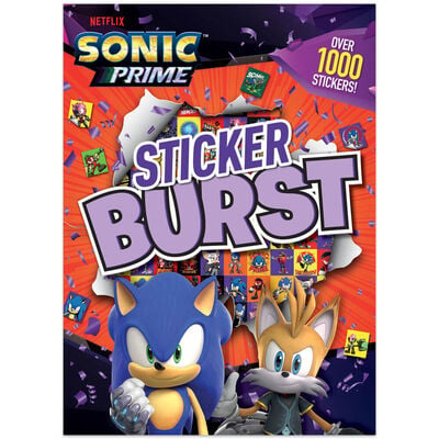 Sonic Prime Sticker Book