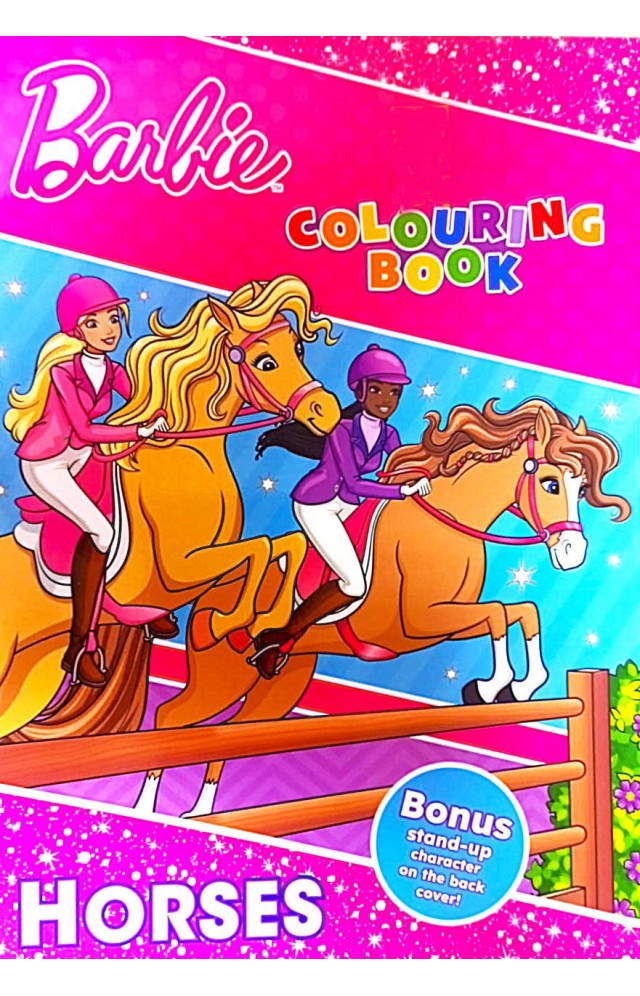 Barbie Colouring Book: Horses