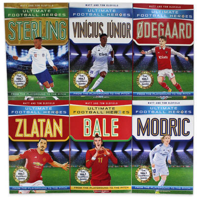 Ultimate Football Heroes 12 Book Pack