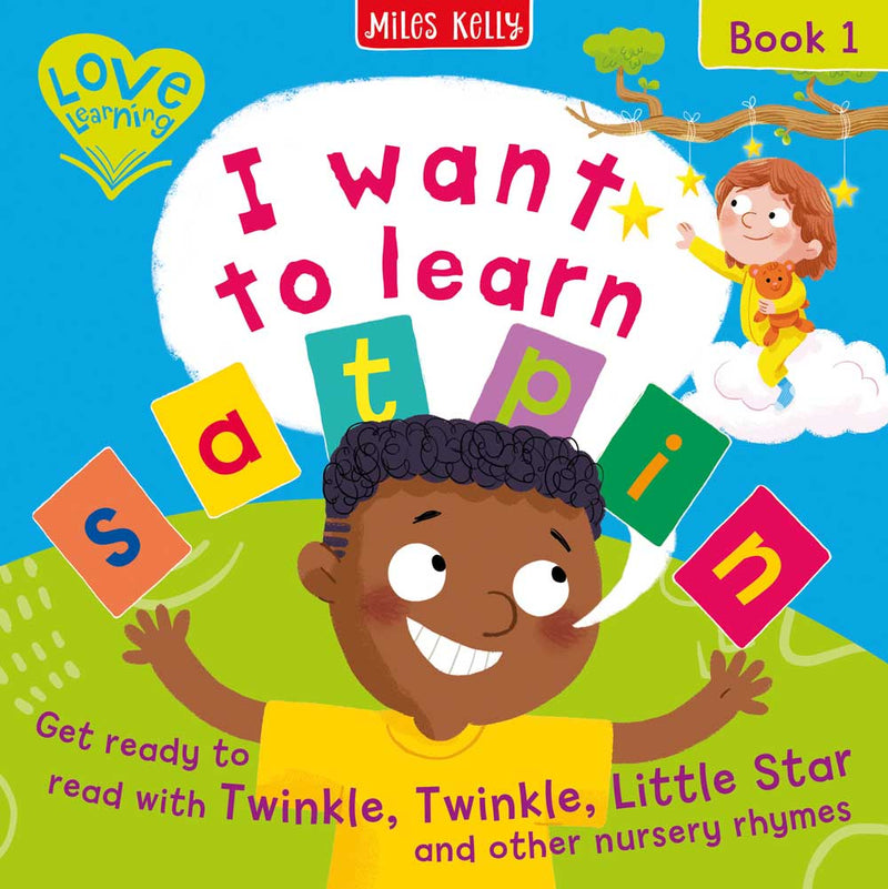 I want to learn: s a t p i n (Book 1)