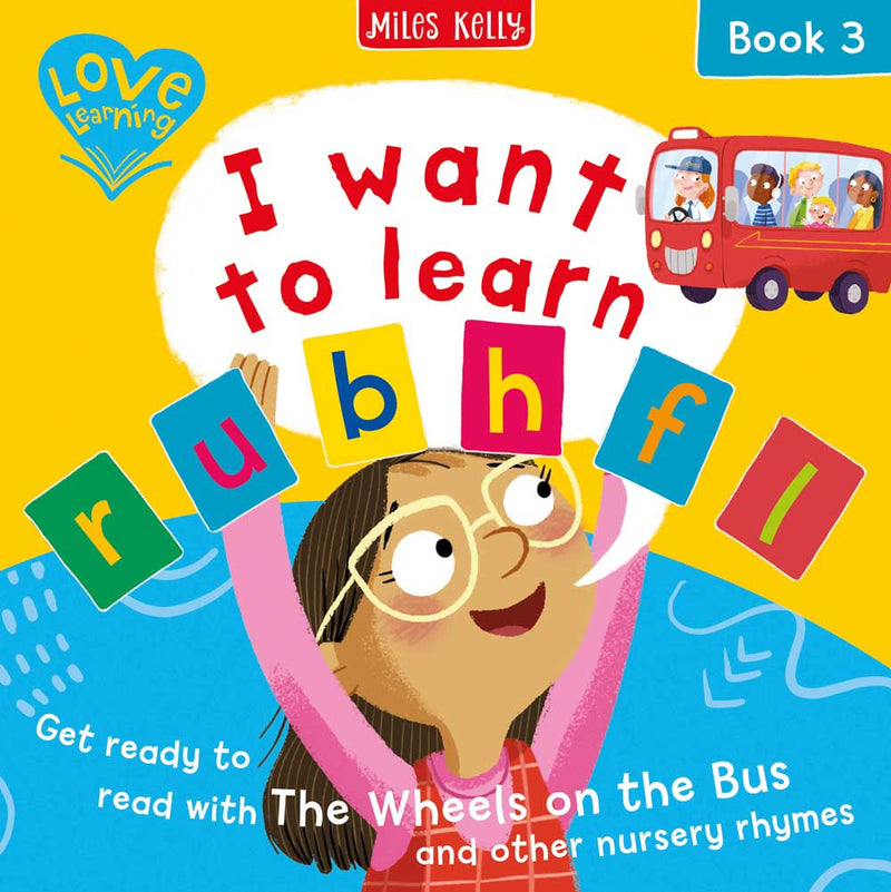 I want to learn: r u b h f l (Book 3)