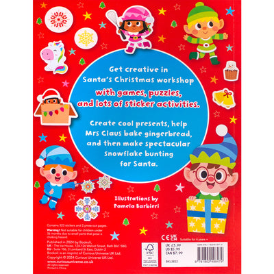 Christmas Elf Magic Sticker Activity Book