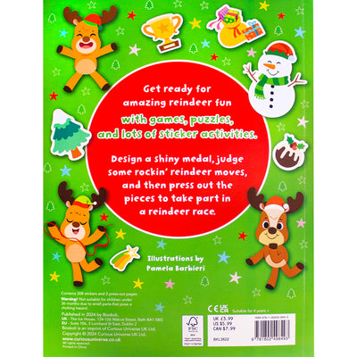 Reindeer Fun Sticker Activity Book