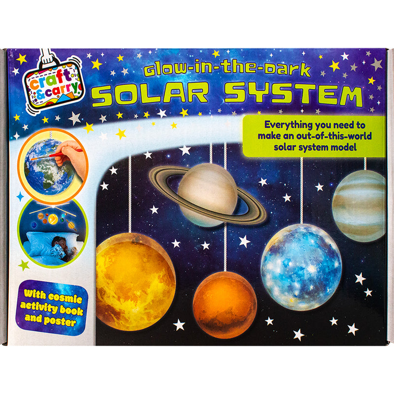 Craft and Carry Glow in the Dark Solar System Activity Kit