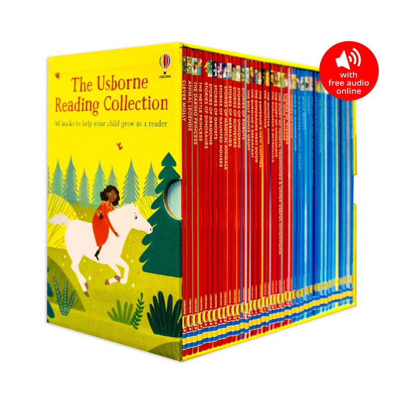 The Usborne Reading 40 Books Collection [New Edition]