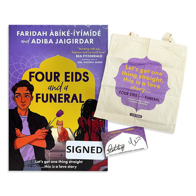 Four Eids and a Funeral (Signed Copy) - With Tote Bag