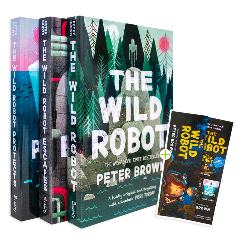 The Wild Robot Series 3 Book Pack