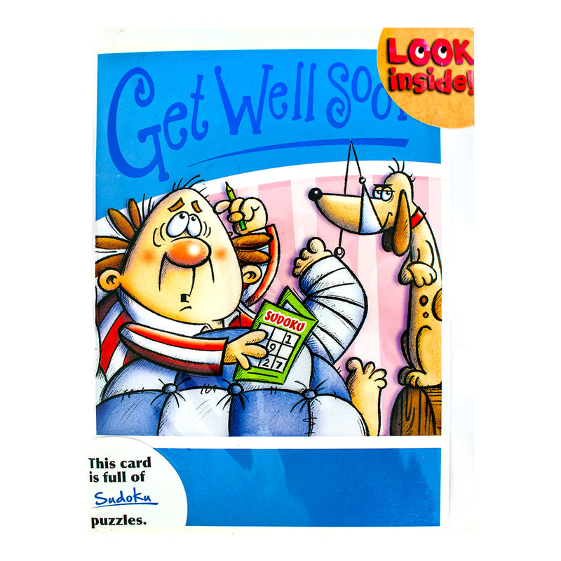 Get Well Soon Puzzle - More Sudoku