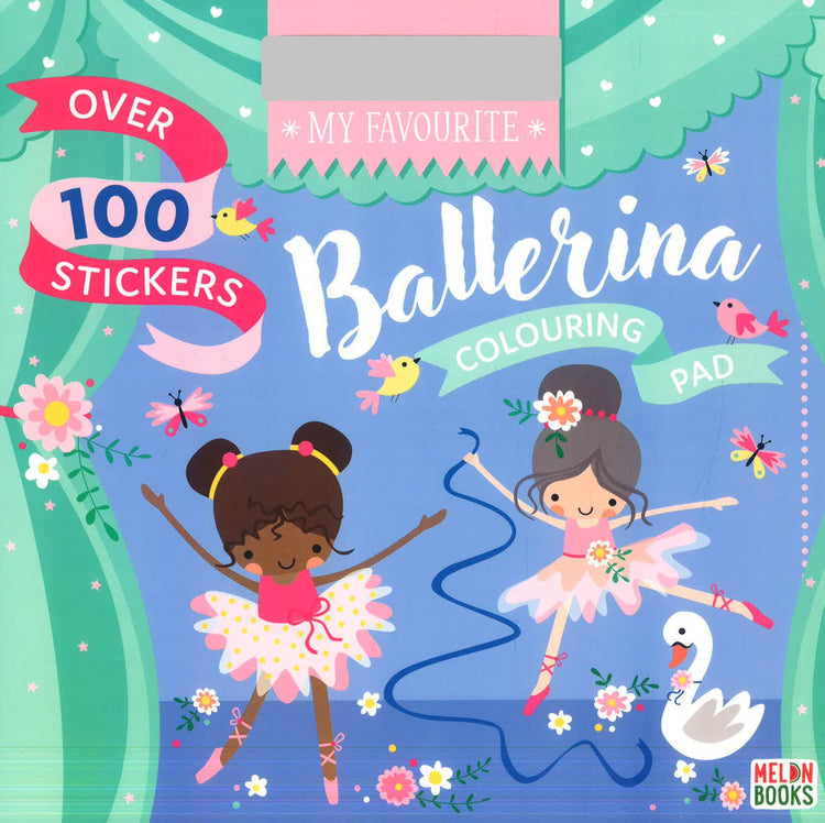 My Favourite Ballerina Colouring Pad