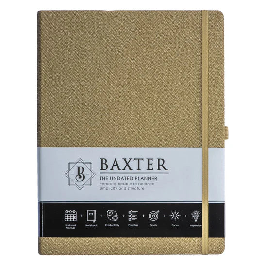 A4 Baxter Undated Planner (Sand Colour)