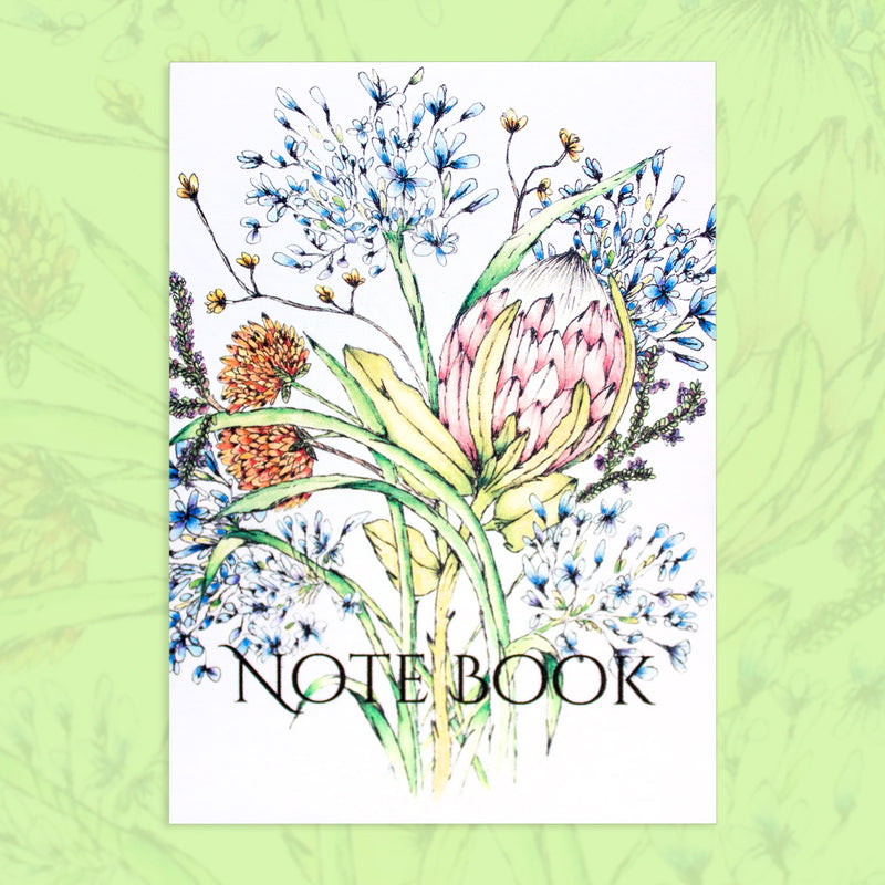 Notebook A7 Agapanthus In Fynbos